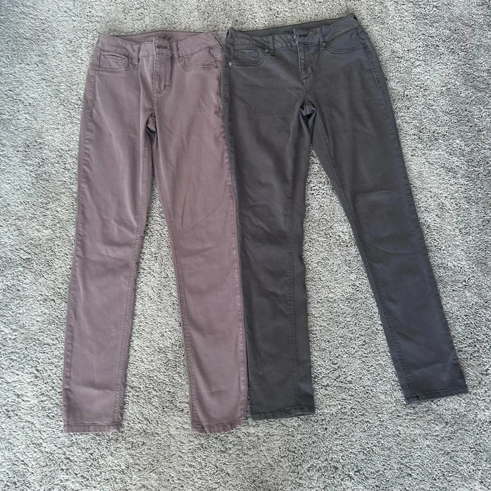 TWO pair of Maurice’s colored pants! Size small regular. NWOT!